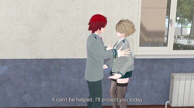 Bakugou and Kirishima have hentai sex in the Glory Hall (English subtitles)
