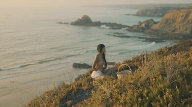 Atmospheric Naked Sunset Meditation Ocean Cliffs
