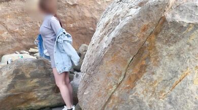 [Personal Shooting] Beach Outdoor Creampie Sex
