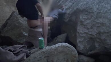 [Personal Shooting] Beach Outdoor Creampie Sex
