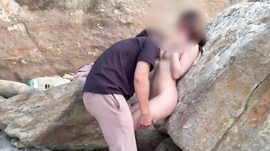 [Personal Shooting] Beach Outdoor Creampie Sex