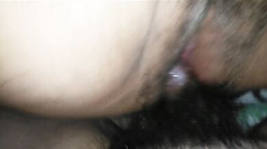 Bbw japanese mature mom gets creampied while dripping pussy juice