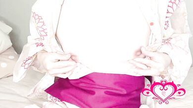 Rock-Hard Nipples in Yukata Japanese Intense Nipple Play & Naughty Orgasm