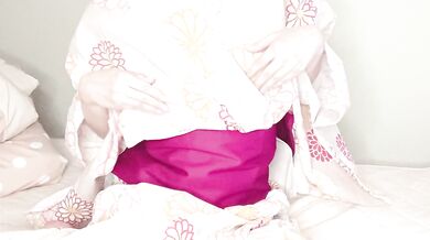 Rock-Hard Nipples in Yukata Japanese Intense Nipple Play & Naughty Orgasm
