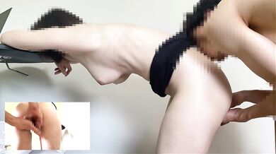 【パンチラ】見てたら襲われて、そのままやっちゃう巨根