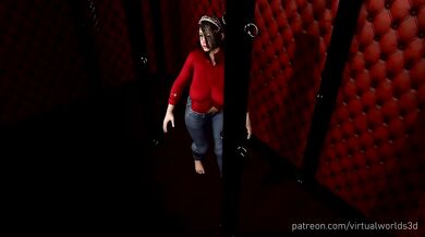 Asian Girl Breast Expansion In The Dark Cellar