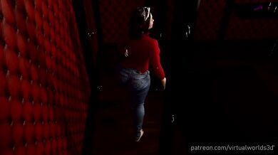 Asian Girl Breast Expansion In The Dark Cellar