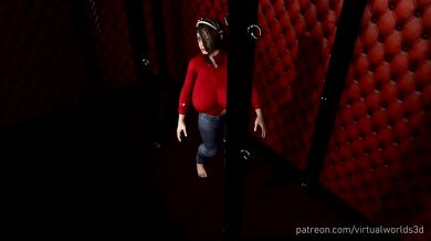 Asian Girl Breast Expansion In The Dark Cellar