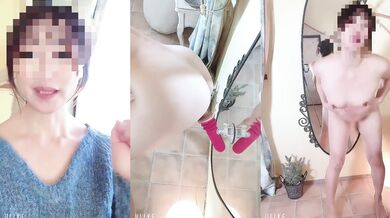 [Personal shooting] Climax squirting many times with piston machine! !