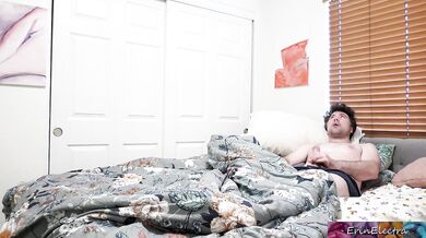 Caught masturbating stepmom fucks it for him