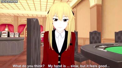 Kakegurui Going All In! POV Footjob Party At The Casino!