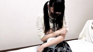 I got caught playing an embarrassing game...I'll do my best with my small boobs, so please don't tell anyone, okay?
