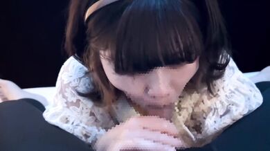 Female college student blow job and cum in mouth and gulp before going out
