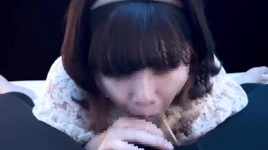 Female college student blow job and cum in mouth and gulp before going out