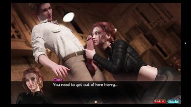Son fucks his teacher before bidding farewell - Clare - Treasures of Nadia - 3D hentai anime