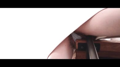 Shooting upside down and rubbing it on the corner of the desk
