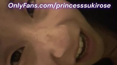 Japanese Korean cute asian girl's face while getting fucked in ass