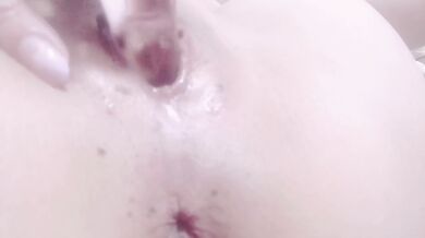 [Japanese cosplay] ⑤ Santa Claus cosplay, open the pussy wide and masturbate, Japanese amateur, smal