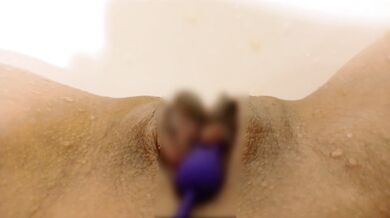 【お風呂で極太ディルド】気持ちいいオナニーのやり方