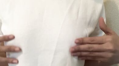 Amateur Poor nursery teacher Nipple orgasm