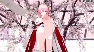 Yae Miko Suck & Fucking | POV Promo | Genshin Impact | Full & FPOV version on Patreon: Fantasyking3