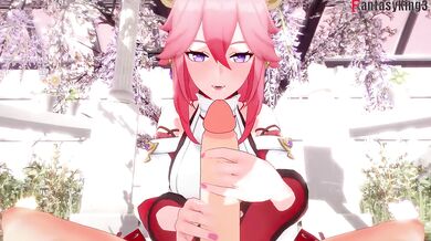 Yae Miko Suck & Fucking | POV Promo | Genshin Impact | Full & FPOV version on Patreon: Fantasyking3