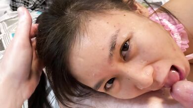 August River awarded Pornhub top teen sloppy blowjob throat face fuck humiliation spit on face