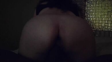 My Japanese milf taking bbc