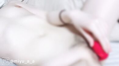 Japanese school girl masturbating