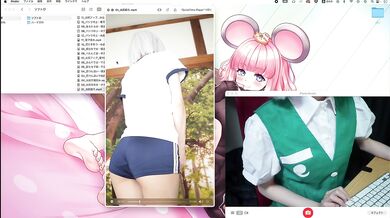 Watch cosplayer's erotic videos together (Touhou_Youmu_Gymnastics uniform bloomers)