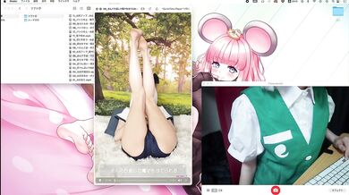 Watch cosplayer's erotic videos together (Touhou_Youmu_Gymnastics uniform bloomers)