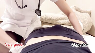 I wore a nurse's uniform and gave his dick a hand job with white gloves. ‍
