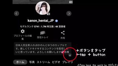 College girl in apron having multiple orgasms while masturbating with a vibrator/Japanese
