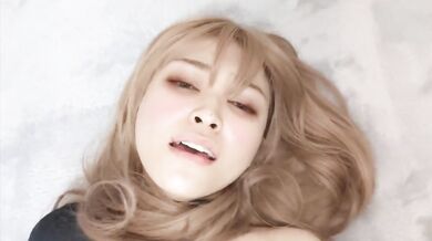 Japanese shaved girl sucks stinky big cock and gets creampied