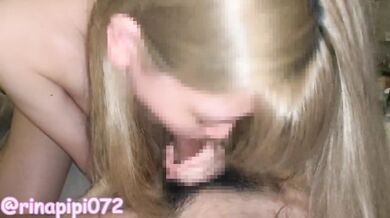 Amateur Blonde college girl tried to fuck me, please watch part1