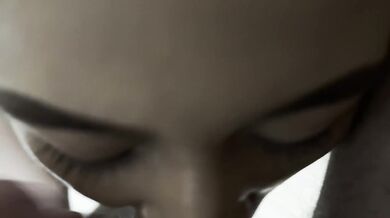 Amazing blowjob from Japanese beauty. She deserves a load of cum in her mouth