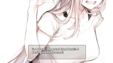 [Hentai JOI] Power the Lewd Devil Gets Messy and Wild (Rough, Facial Cum, Handjob)
