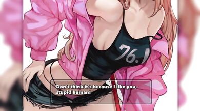 [Hentai JOI] Power the Lewd Devil Gets Messy and Wild (Rough, Facial Cum, Handjob)