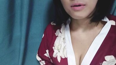 Onasapo ASMR] Onasapo Voice with Live Action by Doujin Voice Actor Kimono Older Sister's Sweet Ejaculation Countdown Ona Support Latter half
