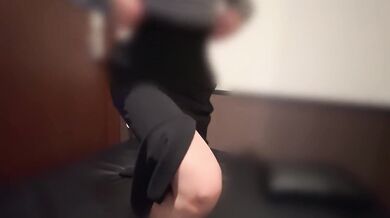 【漫喫オナニー】 清楚系彼女がムラムラして漫喫で声を押し殺して一人でイキまくりオナニー