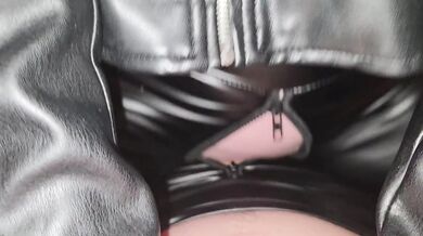 Fucking in my favorite Leather outfit
