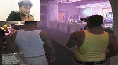 GTA 5 Franklin Strip Club Visit 1