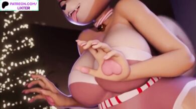 CHRISTMAS FURRY STORY FUTA FUCK AND CREAMPIE IN BIG ASS - CARTOON FUTANARI 60FPS