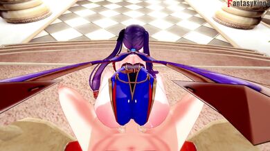 Mona fucking for money |4 Genshin impact | Full & POV on patreon: Fantasyking3