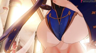 Mona fucking for money |4 Genshin impact | Full & POV on patreon: Fantasyking3