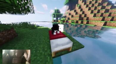 Minecraft Girlfriend in Bed 3D Gameplay (Day 1)