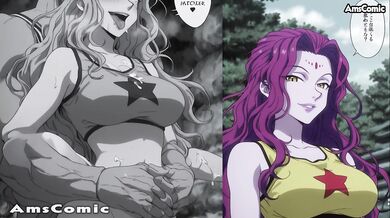 Hunter x Hunter Hentai Comic Ep.108 - Big Tits Zazan Blow Job Story
