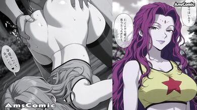 Hunter x Hunter Hentai Comic Ep.108 - Big Tits Zazan Blow Job Story