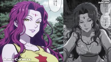 Hunter x Hunter Hentai Comic Ep.108 - Big Tits Zazan Blow Job Story
