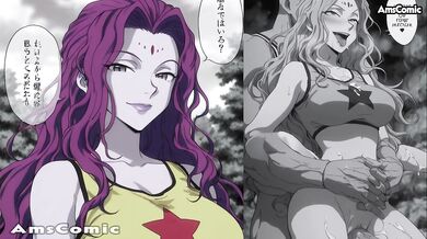 Hunter x Hunter Hentai Comic Ep.108 - Big Tits Zazan Blow Job Story